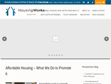 Tablet Screenshot of housingworksaustin.org